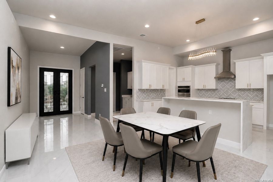 Furnished interior view inside a new home in , San Antonio (Image 18).