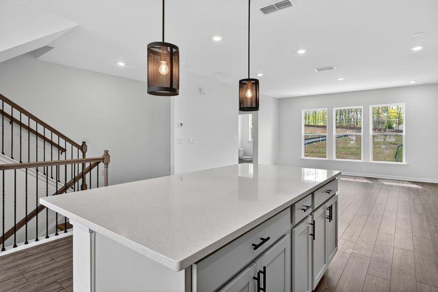 Furnished interior view inside a new home in Rosewood Farm, Lawrenceville (Image 11).