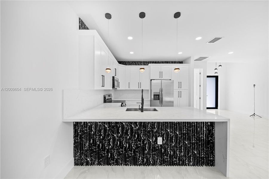 Furnished interior view inside a new home in , Lehigh Acres (Image 8).