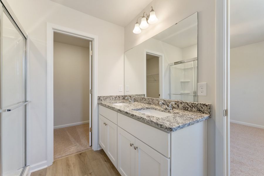 Furnished interior view inside a new home in Edwards Station, Taylors (Image 9).