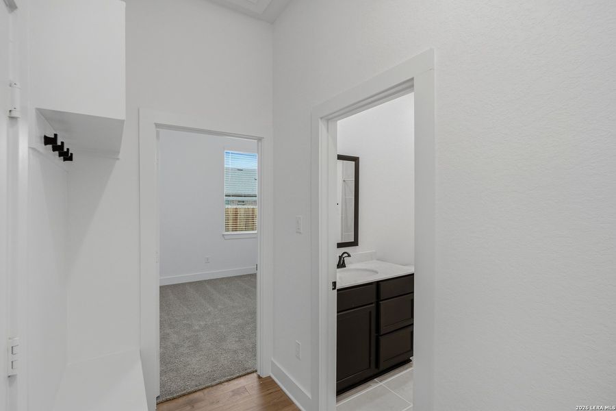 Furnished interior view inside a new home in Alsatian Oaks, Castroville (Image 11).
