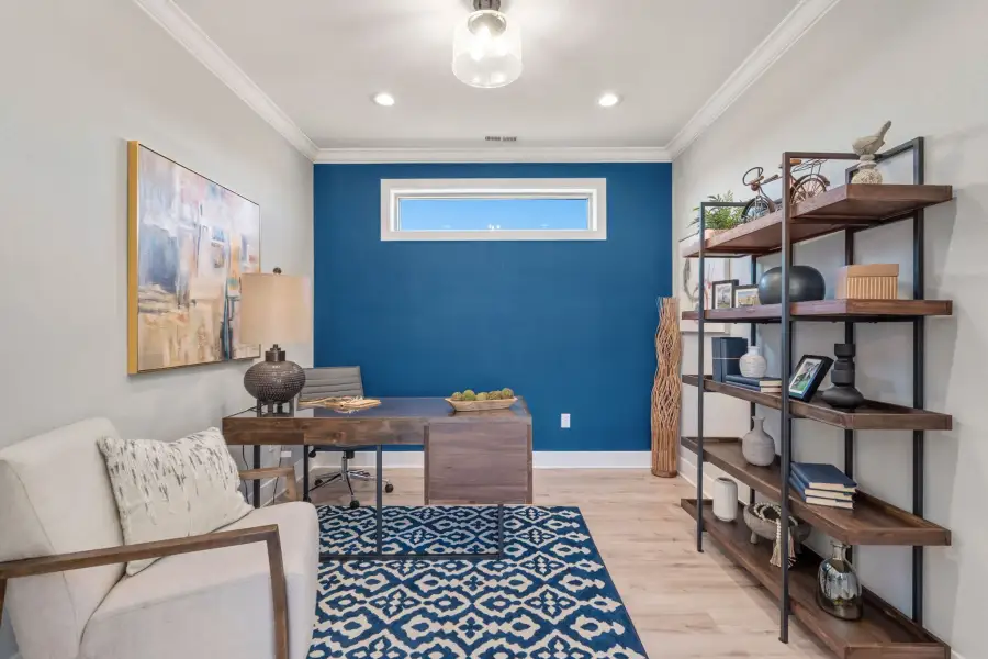 Furnished interior view inside a new home in The Courtyards at Lupton Village, Fort Lupton (Image 16).