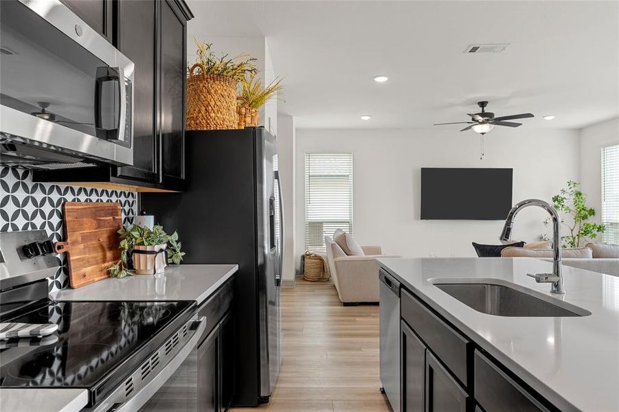 Furnished interior view inside a new home in , Waco (Image 32). Furnished interior view inside a new home in , Waco (Image 32).