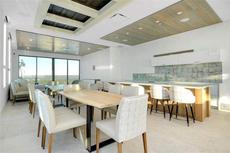 Furnished interior view inside a new home in , Sarasota (Image 36).