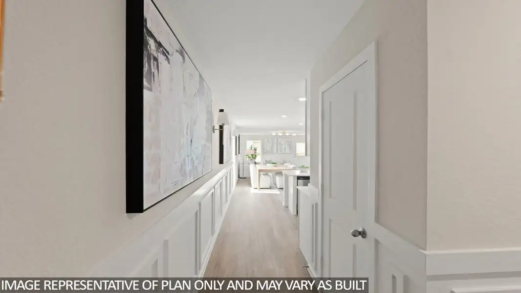 Furnished interior view inside a new home in The Canopies, Splendora (Image 3). Furnished interior view inside a new home in The Canopies, Splendora (Image 3).