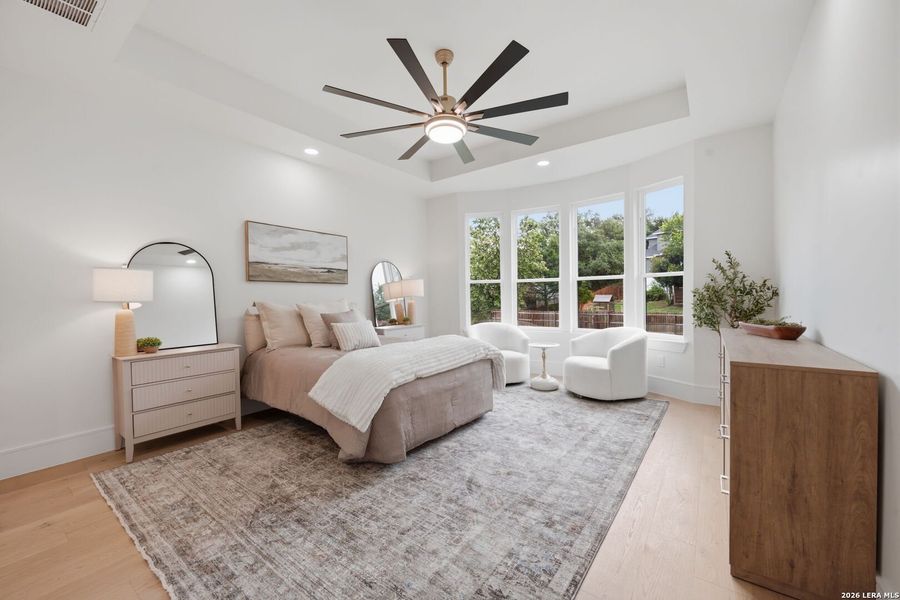 Furnished interior view inside a new home in , San Antonio (Image 8).
