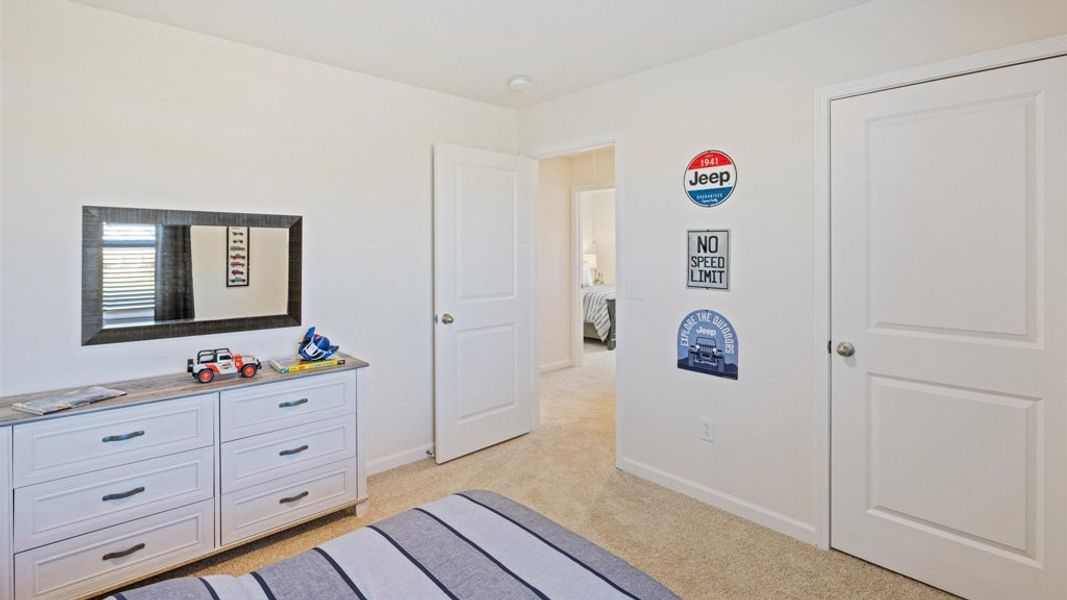 Furnished interior view inside a new home in Keebler Meadows, Johnson City (Image 24).