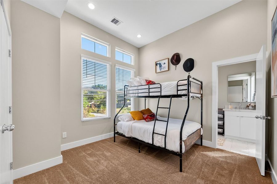 Furnished interior view inside a new home in Scranton Estates, Houston (Image 31).