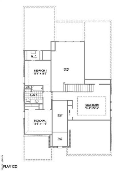 2nd Level Floor plan