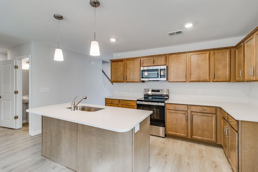 Furnished interior view inside a new home in Ellington, Elgin (Image 8). Furnished interior view inside a new home in Ellington, Elgin (Image 8).