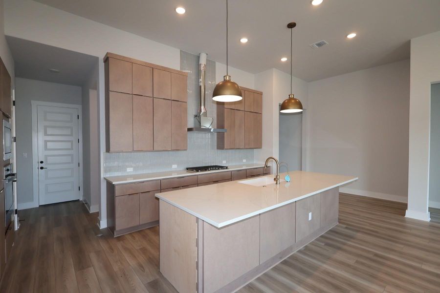 Furnished interior view inside a new home in Lariat, Liberty Hill (Image 6).
