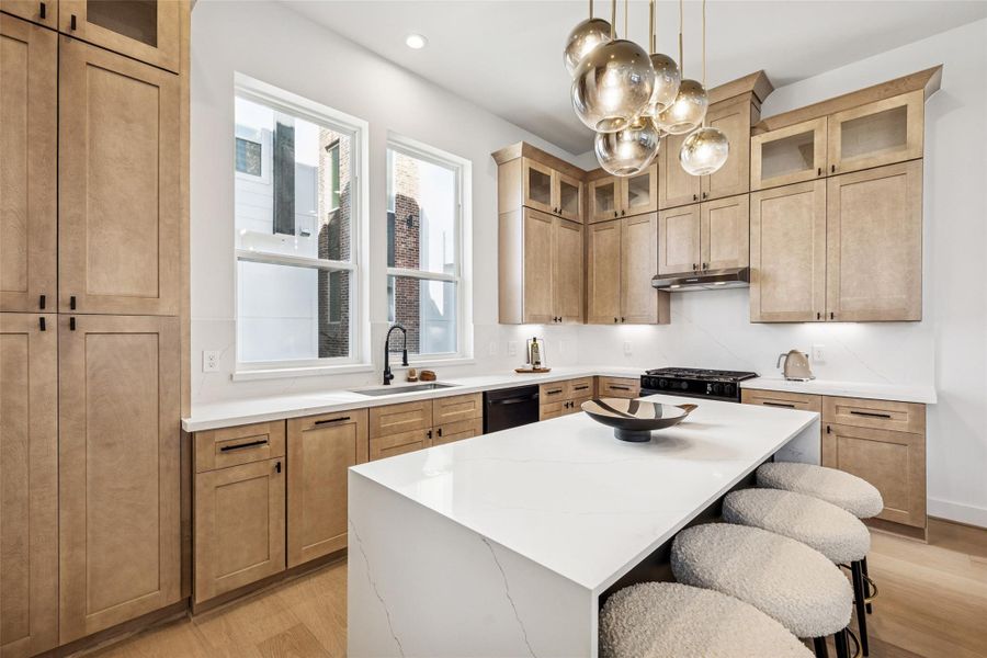 Furnished interior view inside a new home in , Houston (Image 9).