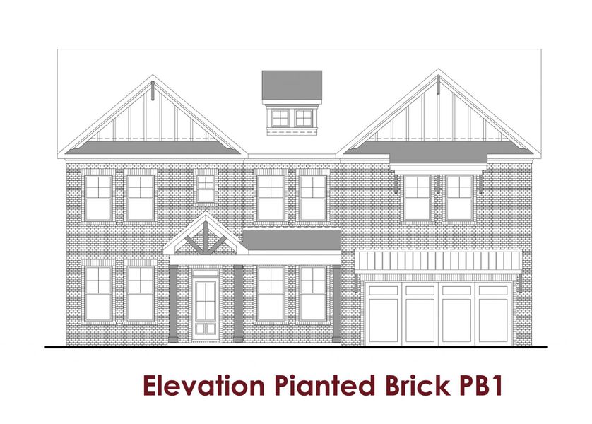 Representative rendering of the exterior for the Brookmont Primary Suite on Main by Chafin Communities (Image 2). Representative rendering of the exterior for the Brookmont Primary Suite on Main by Chafin Communities (Image 2).