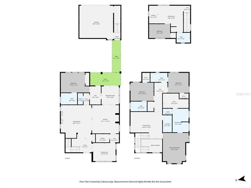 2D floor plan layout of this home in , St. Petersburg, FL (Image 5).