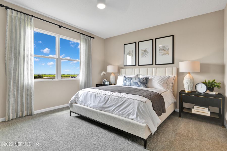 Furnished interior view inside a new home in Seasons at Grandview Gardens, Deland (Image 12).