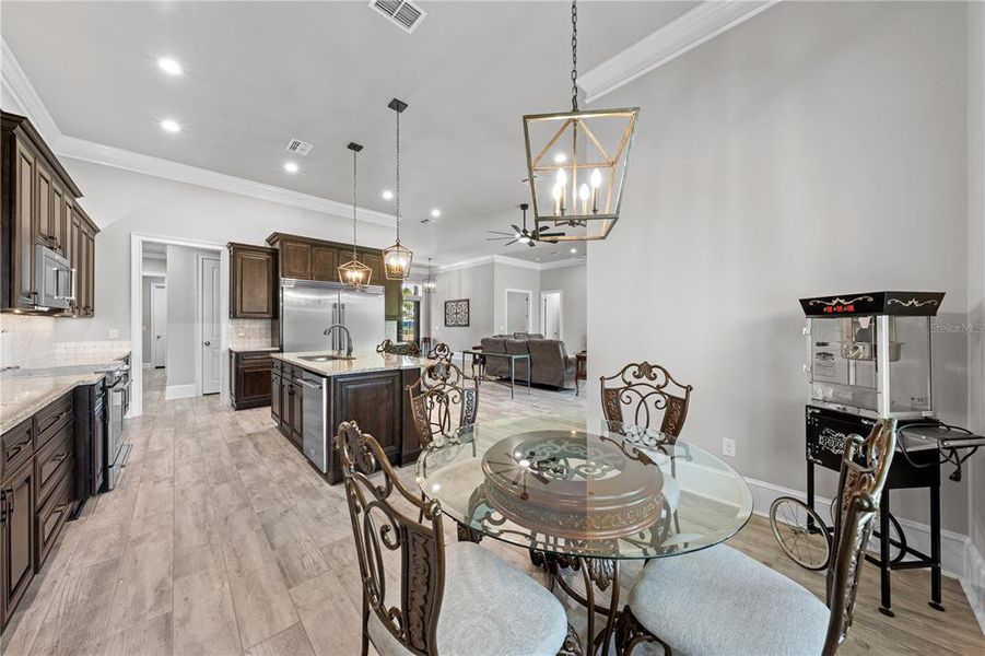 Furnished interior view inside a new home in , St. Cloud (Image 3).