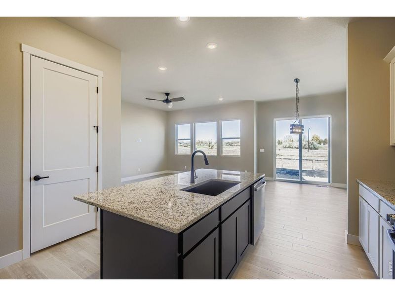 Furnished interior view inside a new home in Country Club Reserve – Fort Collins, Fort Collins (Image 7).