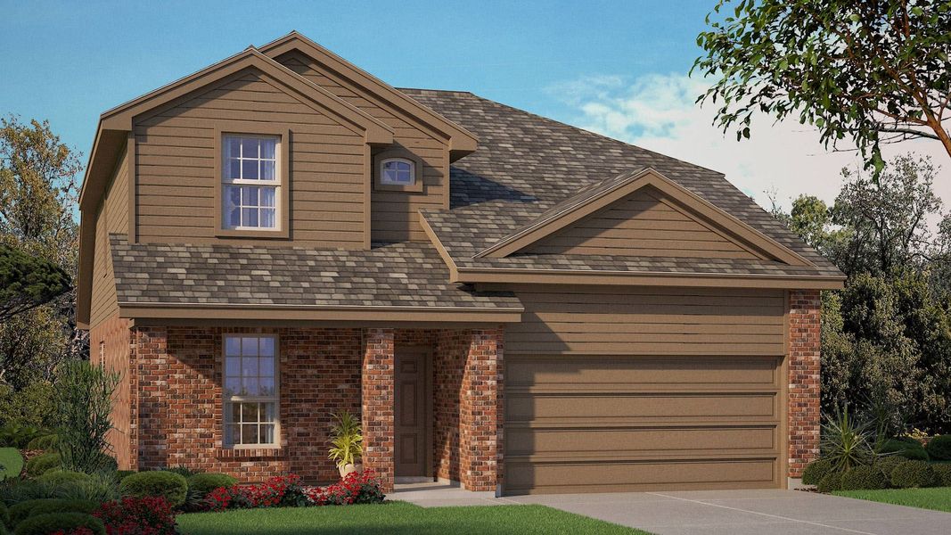 Representative exterior photo of a completed home built from the The Shelby by D.R. Horton in Overlook West, Wolfforth, TX (Image 20). Representative exterior photo of a completed home built from the The Shelby by D.R. Horton in Overlook West, Wolfforth, TX (Image 20).