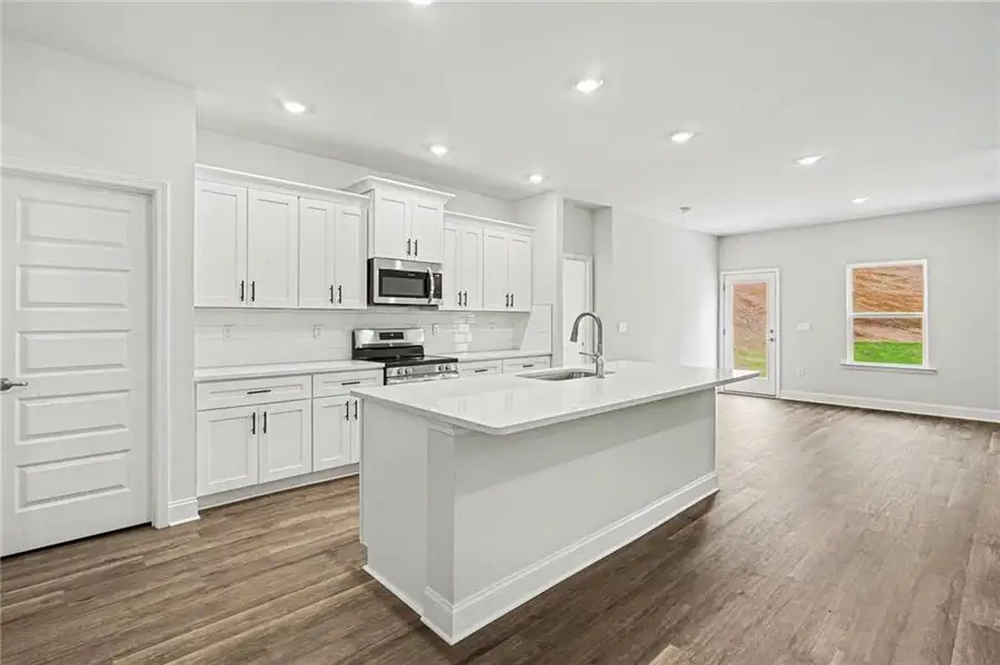 Furnished interior view inside a new home in Eagle Heights, Maysville (Image 7). Furnished interior view inside a new home in Eagle Heights, Maysville (Image 7).