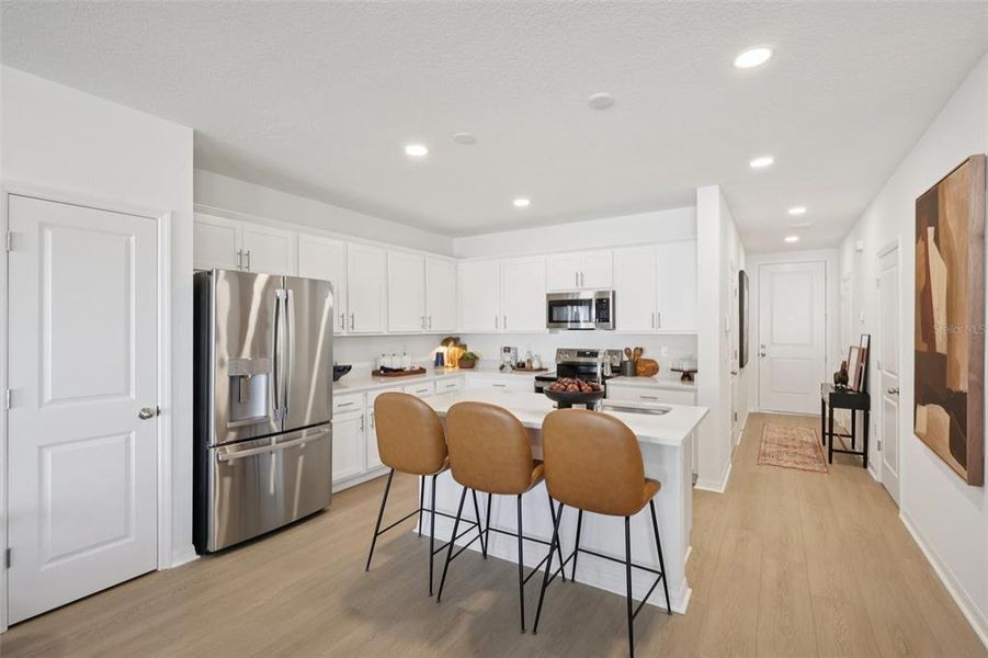 Furnished interior view inside a new home in Twin Oaks, Zephyrhills (Image 34).