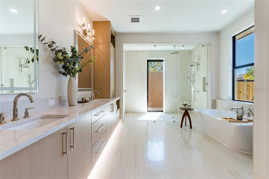 Furnished interior view inside a new home in , Sarasota (Image 14).