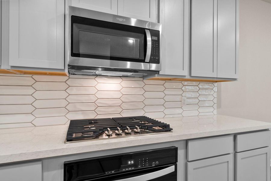 Close-up of interior finishes inside a home in Westridge Cove 50', Conroe (Image 13).