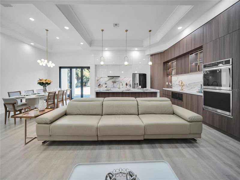 Furnished interior view inside a new home in , Clermont (Image 15).