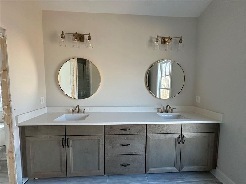 Furnished interior view inside a new home in Waterside Single Family, Peachtree Corners (Image 11).