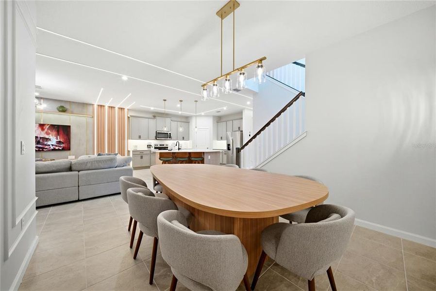 Furnished interior view inside a new home in Solara Resort, Kissimmee (Image 16).