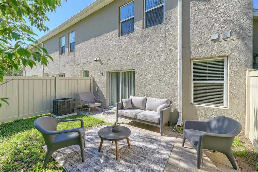 Exterior details and patio area of a home in , Orlando (Image 2). Exterior details and patio area of a home in , Orlando (Image 2).