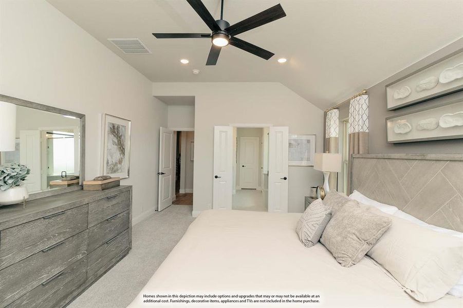 Furnished interior view inside a new home in Hampton Park, Glenn Heights (Image 25).