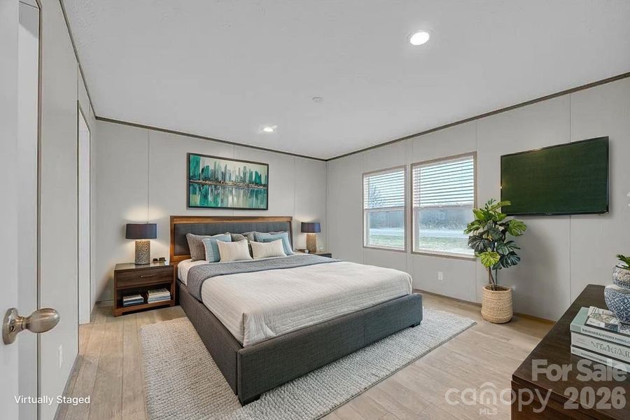 Furnished interior view inside a new home in , Connelly Springs (Image 8).