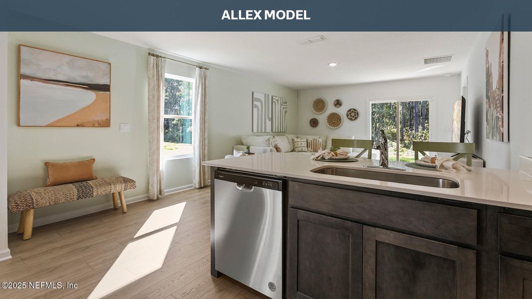 Furnished interior view inside a new home in Grand Reserve, Bunnell (Image 32).