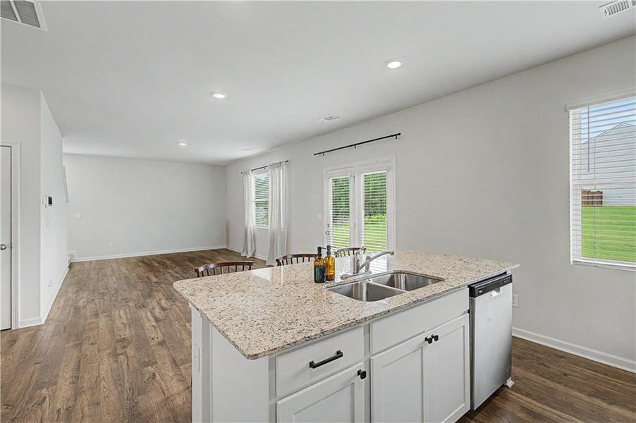 Furnished interior view inside a new home in Oakwood, Dallas (Image 8).