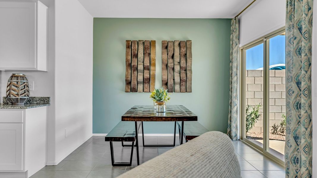 Furnished interior view inside a new home in Blackhawk, Tucson (Image 9).