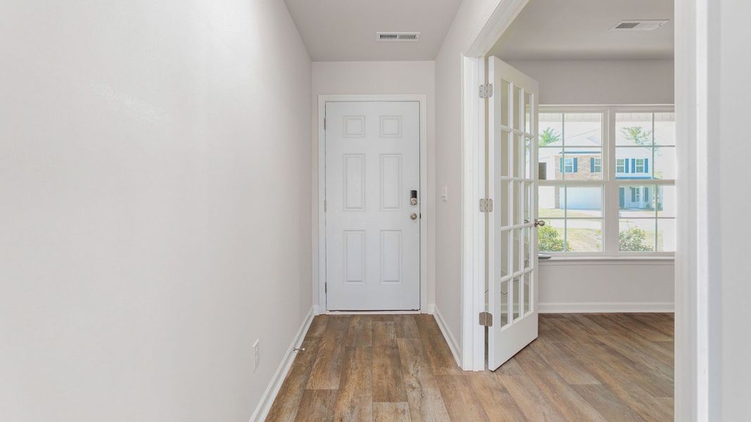 Representative unfurnished interior of a home built from the PENWELL by D.R. Horton in Aurora Acres, Snow Camp (Image 11).