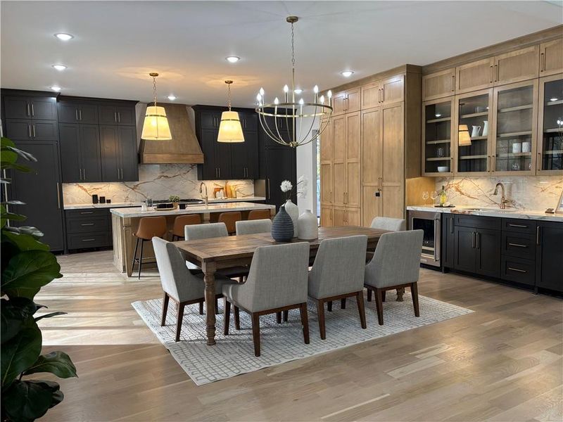 Furnished interior view inside a new home in , Roswell (Image 5).