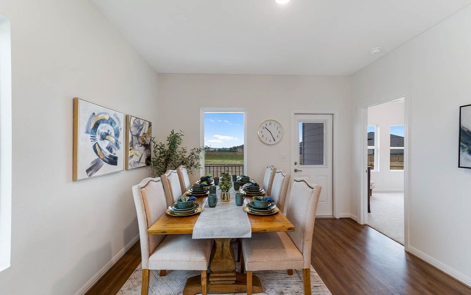 Furnished interior view inside a new home in Cool Water, Jarrell (Image 14).