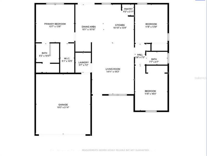 2D floor plan layout of this home in , Citrus Springs, FL (Image 5). 2D floor plan layout of this home in , Citrus Springs, FL (Image 5).