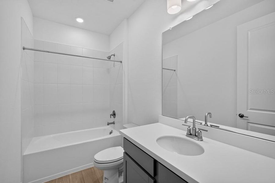Furnished interior view inside a new home in Hammock at Two Rivers, Zephyrhills (Image 16).
