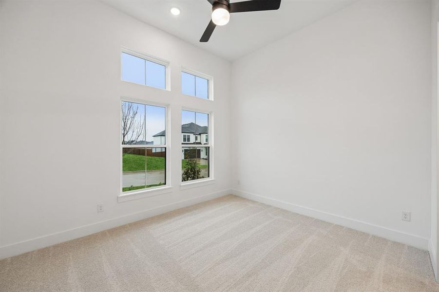 You'll enjoy nicely sized secondary bedrooms in our Hayden plan.