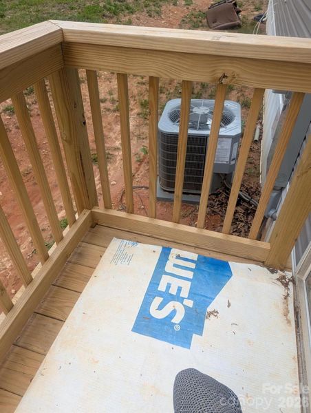 Exterior details and patio area of a home in , Morganton (Image 11).