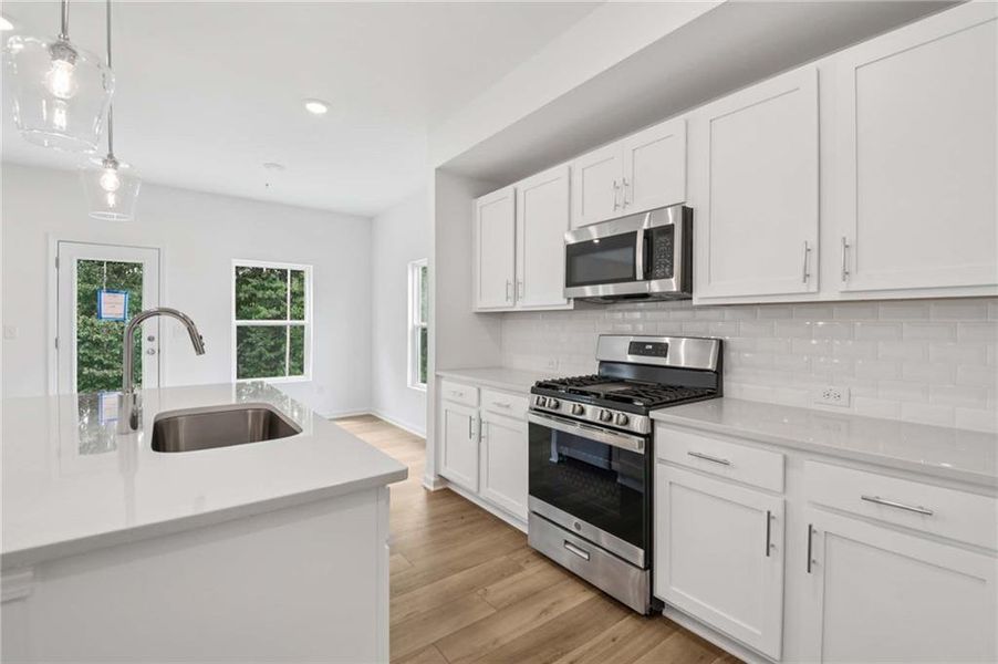 Furnished interior view inside a new home in Laurelwood, Douglasville (Image 4).