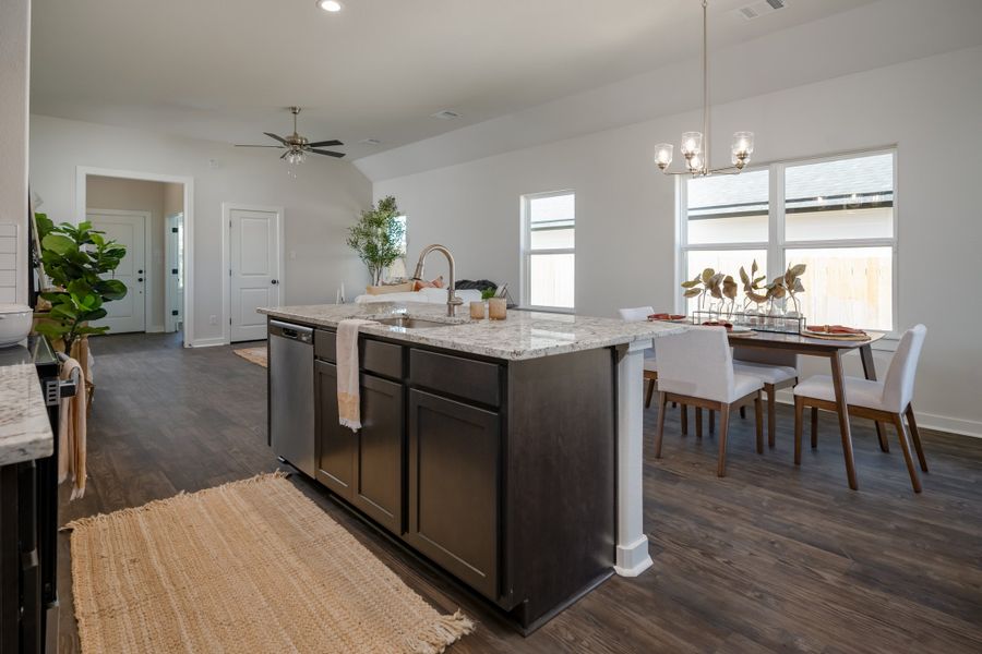 Representative furnished interior of a home built from the The Daffodil by Avonley Homes in Rubicon, Caldwell (Image 7).