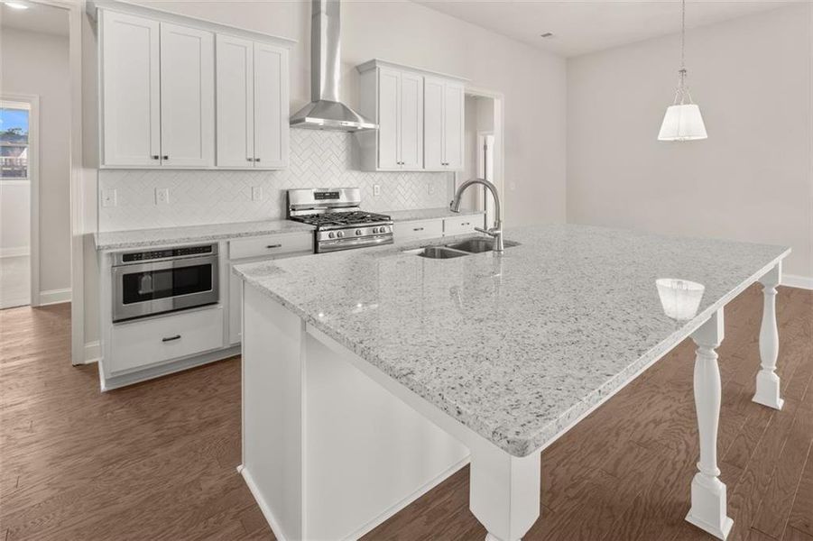 Furnished interior view inside a new home in Soleil Summit Chase, Snellville (Image 19).