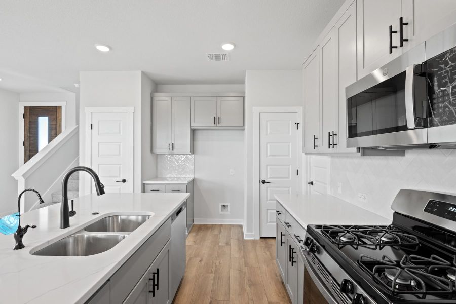 Furnished interior view inside a new home in Park Central, Georgetown (Image 7).