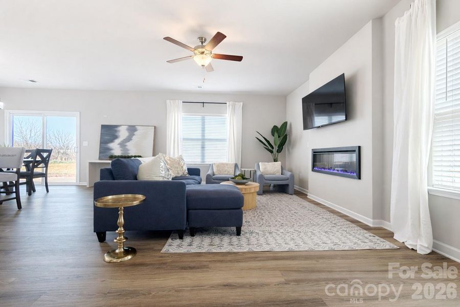 Furnished interior view inside a new home in , Shelby (Image 3).