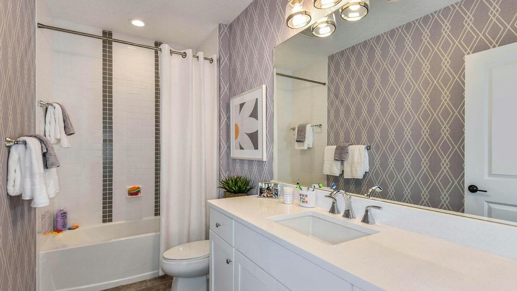 Furnished interior view inside a new home in Grand Park Real Estate and Homes for Sale in Sarasota, FL - Neal Communities, Sarasota (Image 31).