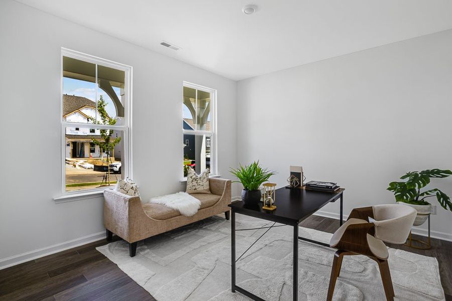 Representative furnished interior of a home built from the Madison Signature by Taylor Morrison in The Coves on Lake Wylie, Charlotte (Image 15).