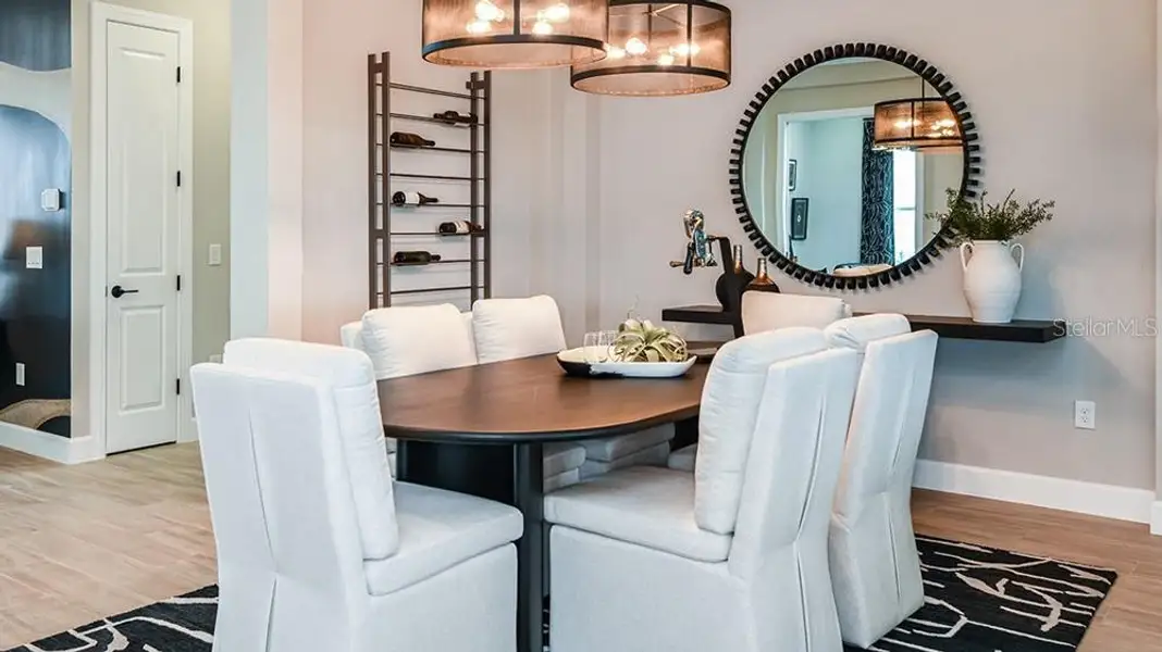 Furnished interior view inside a new home in Esplanade at Westview, Kissimmee (Image 16). Furnished interior view inside a new home in Esplanade at Westview, Kissimmee (Image 16).